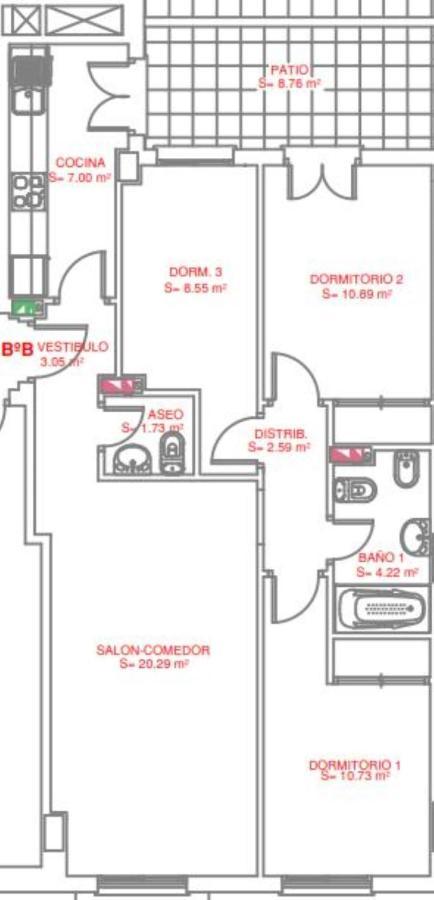 3Br Apartment With Parking And Patio In The Center By Rems Málaga Exterior foto